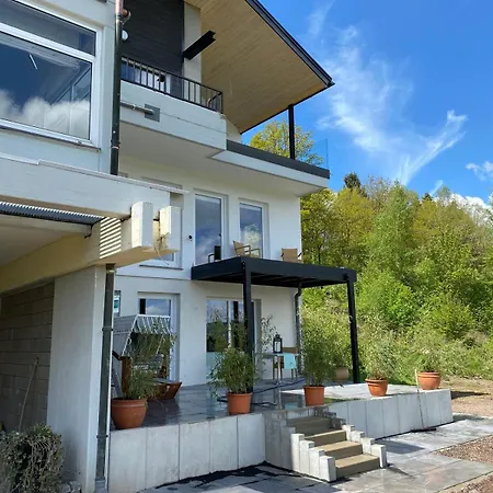 Daire # 1 Ommi Kese Penthouse Mit Privater Panorama Sauna Olpe bei Meschede