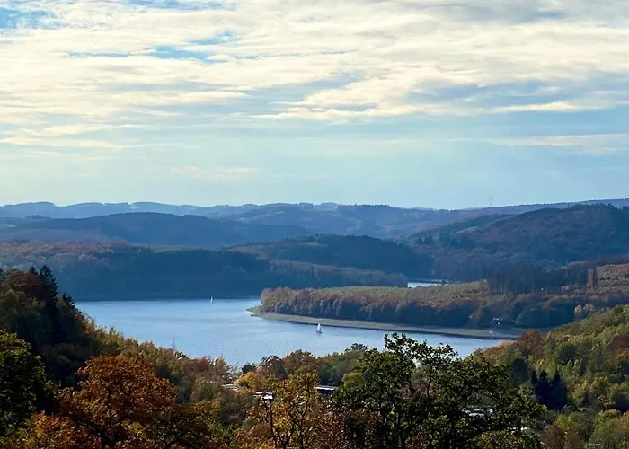 # 1 Ommi Kese Penthouse Mit Privater Panorama Sauna * Olpe bei Meschede