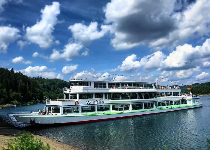 # 1 Ommi Kese Penthouse Mit Privater Panorama Sauna Appartamento Olpe bei Meschede