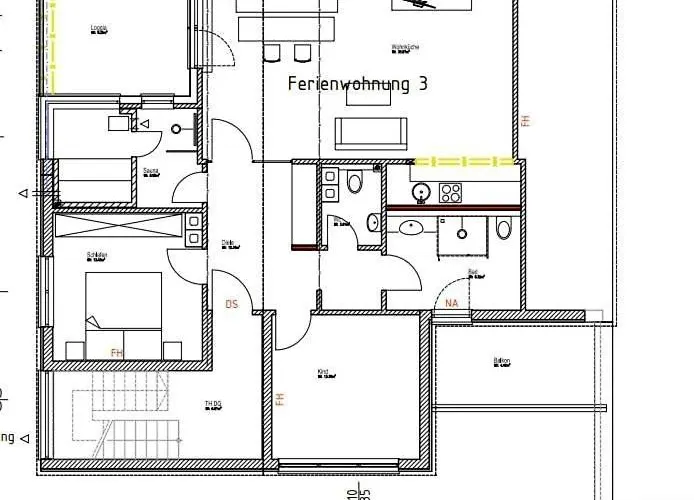 # 1 Ommi Kese Penthouse Mit Privater Panorama Sauna * Olpe bei Meschede